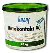 Грунтовка штукатурная по бетону " КНАУФ Бетоконтакт" (Betokontakt)