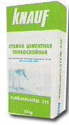 Стяжка цементная "КНАУФ Флисшпахтель 315 " 