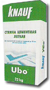 Стяжка цементная легкая "КНАУФ - Убо" 